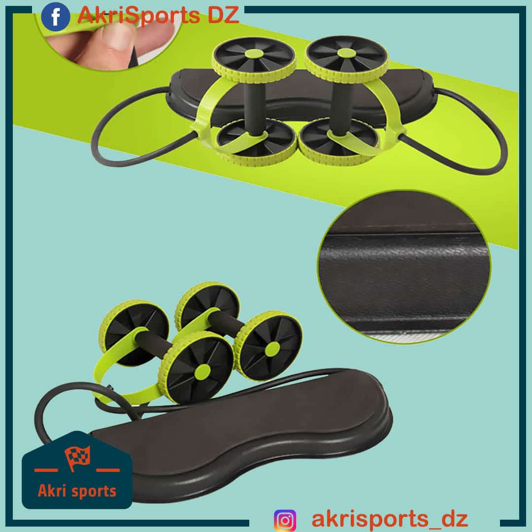 Revoflex Xtreme Appareil Abdominaux Extrême – Noir - Vert - AkriSportsDZ™